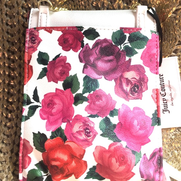 NWT Petite Rose Juicy Couture Crossbody Purse Bag - Picture 4 of 8
